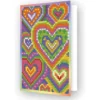 biglietto d'auguri - diamond dotz heart mosaic