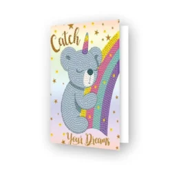 biglietto d'auguri - diamond dotz catch your dreams