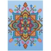 biglietto d'auguri - diamond dotz blue star