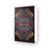 biglietto d'auguri - diamond dotz mandala colorato