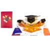 biglietto di auguri - congratulazioni laurea - kirigami
