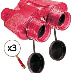 binocolo trasparente con custodia
