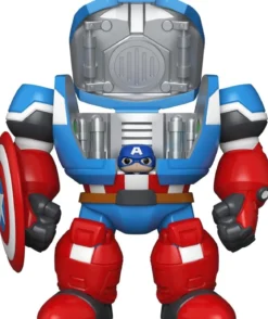 bitty bot - marvel - captain america mech - funko pop!