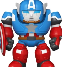 bitty bot - marvel - captain america mech - funko pop!
