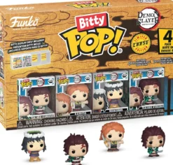 bitty pop: demon slayer- tanjiro 4pk