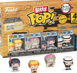 bitty pop: demon slayer- zenitsu 4pk