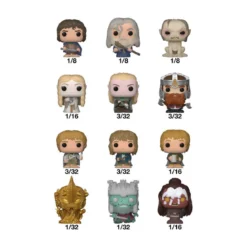 bitty pop - lord of the rings - 1 personaggio assortito 3cm - funko pop!