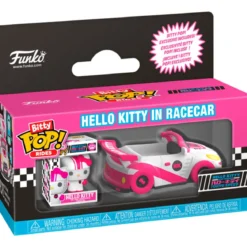 bitty pop ride - hello kitty racecar - funko bitty pop