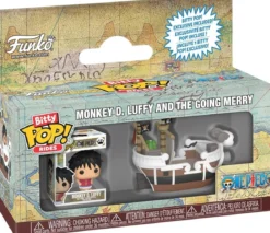 bitty pop ride - luffy and going merry - funko pop!