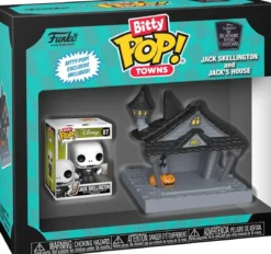 bitty pop town - the nightmare before christmas - jack at home - funko pop!