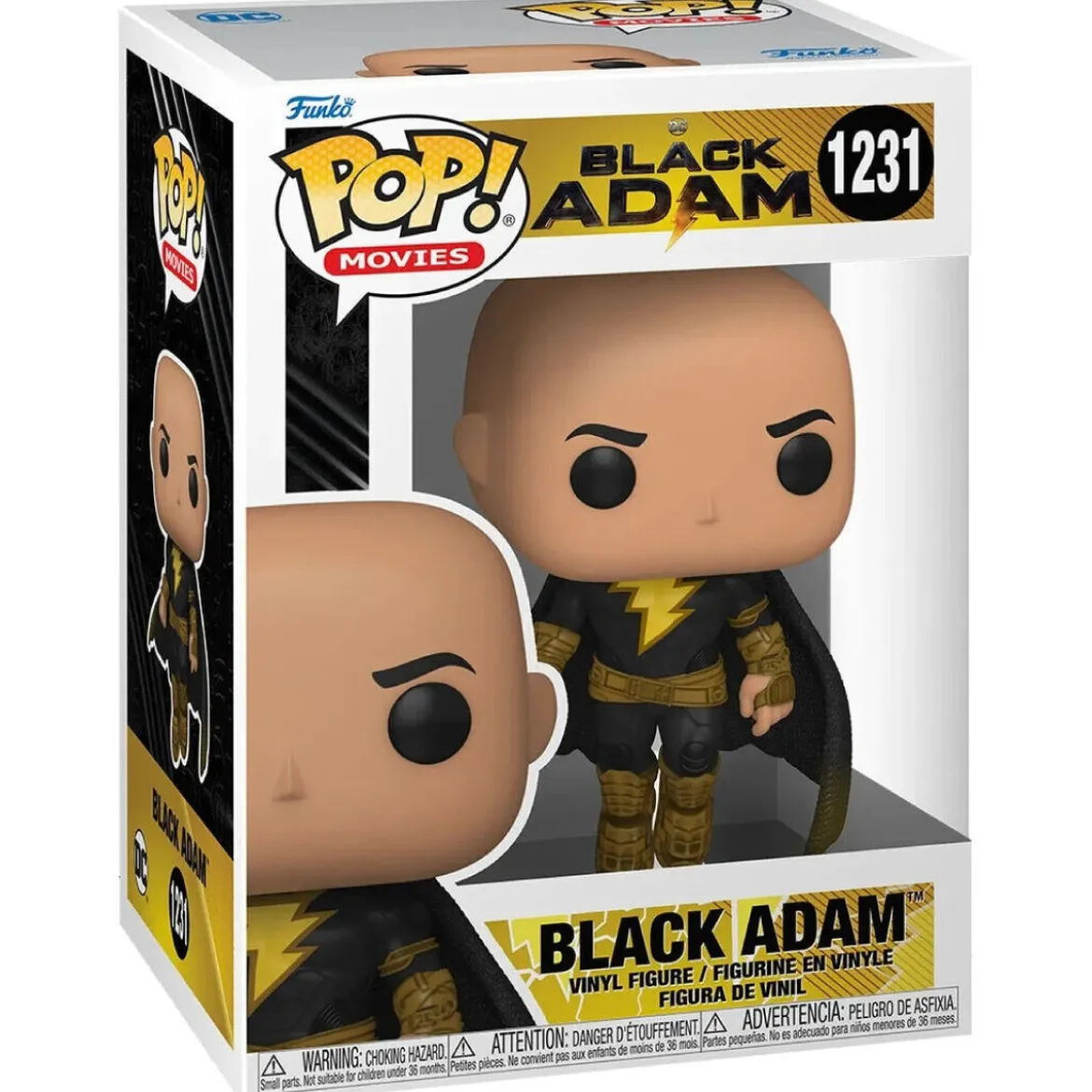 black adam - black adam 9cm - funko pop 1231