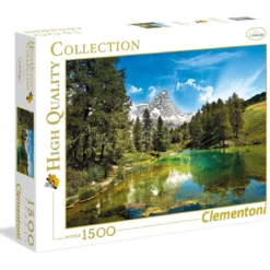 blue lake - puzzle 1500 pezzi high quality collection