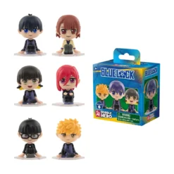 blue lock - bobble hero blind box - 1 personaggio assortito