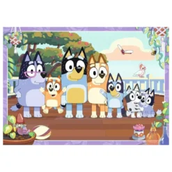 bluey: tempo in famiglia - puzzle da pavimento 24 pezzi