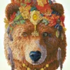 bohemian bear - diamond dotz intermediate dd11.001 41x51cm
