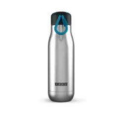 borraccia termica acciaio inox - 350ml grigio acciaio