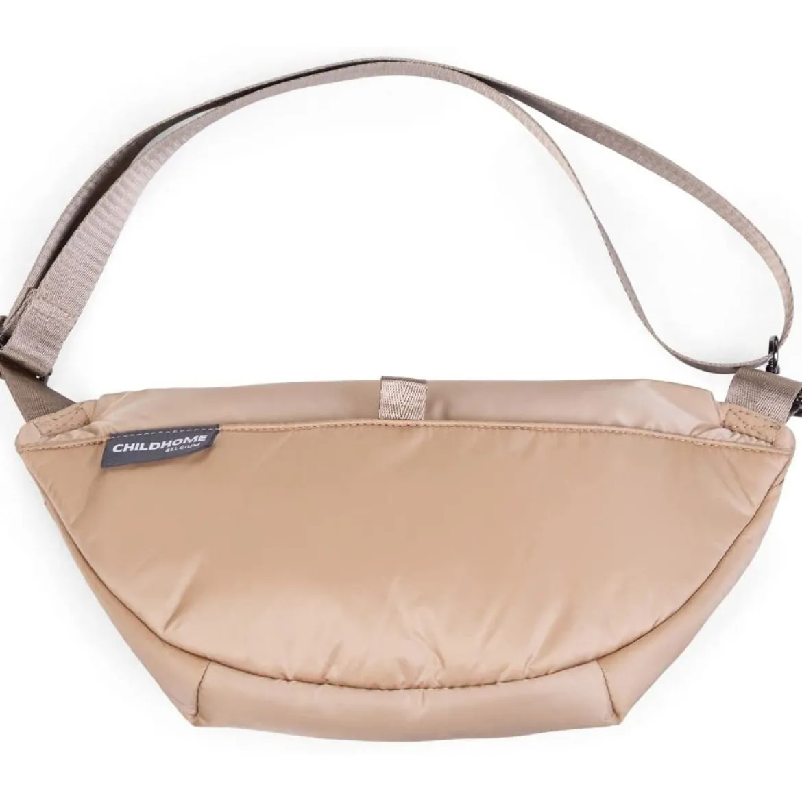 borsa marsupio trapuntata - banana bag on the go - 34 x 12 x 16 cm - beige
