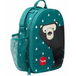borsa porta pranzo termica con tracolla - orso petrolio