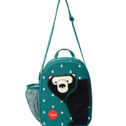 borsa porta pranzo termica con tracolla - orso petrolio