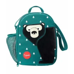 borsa porta pranzo termica con tracolla - orso petrolio