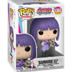 boruto: naruto next generation - sumire with nue 9cm - funko pop 1360