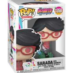 boruto: naruto next generation - sarada with sharingan 9cm - funko pop 1358