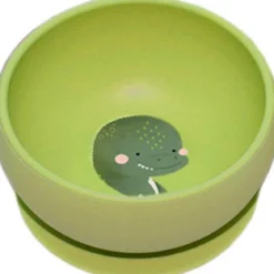 bowl in silicone con ventosa - dinosauro