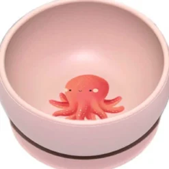 bowl in silicone con ventosa - polipo