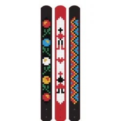braccialetti ethnic - diamond dotz set da 3 braccialetti
