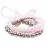 braccialetti perlati (4 pezzi)
