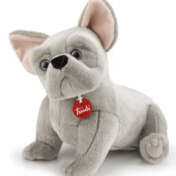 bulldog francese bernard - peluche 30cm