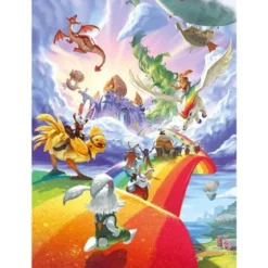 bunny kingdom in the sky - puzzle 1000 pezzi
