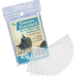 100 bustine protettive standard perfect fit - ultra clear - 60 micron