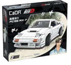 cada - initial d mazda bianca fc3s rx-7 - 1552 pz