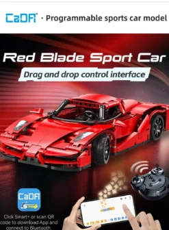 cada - rc red blade sports car - 405 pcs