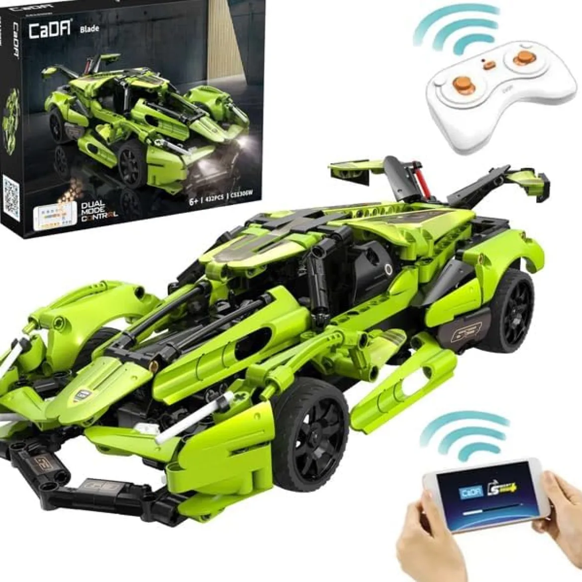cada - rc shadow edge sports car - 432 pcs