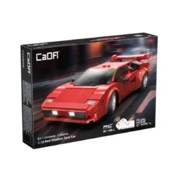 cada - red shadow race car - 328 pz.