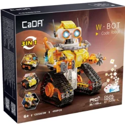cada - w·bot code robot 3in1 - robot telecomandato - 455 pcs