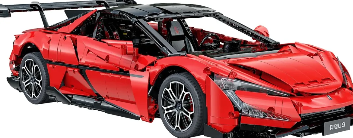 cada - yangwang u9 supercar 1:8 - 3671 pcs