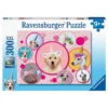 cagnolini unicorno - puzzle 300 pezzi xxl