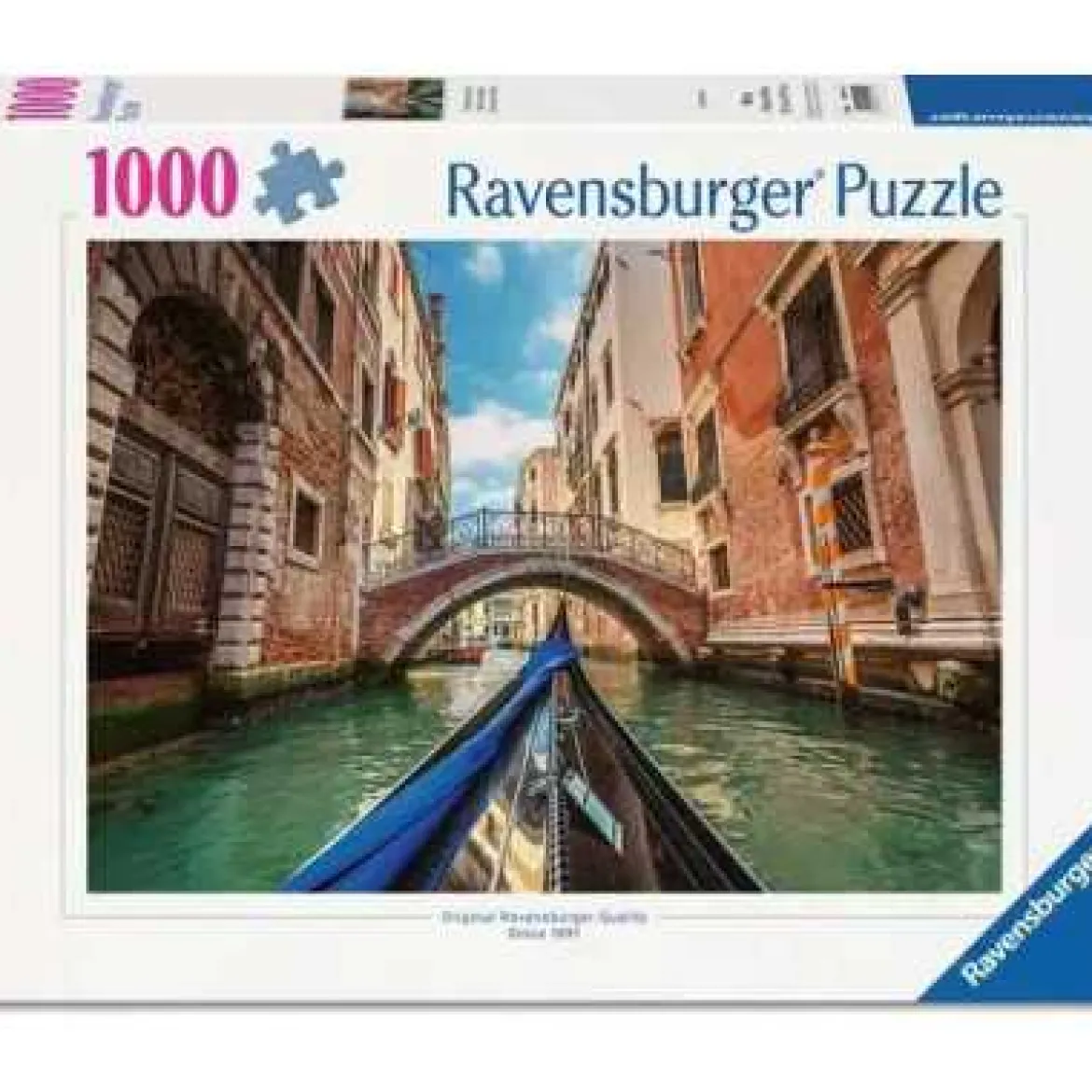 canali di venezia - puzzle 1000 pezzi