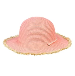 cappello celeste rosa