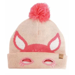 cappello invernale lavorato a maglia - cervo tg m-l 2-6 anni