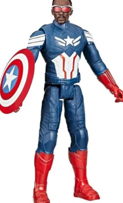 captain america brave new world - sam wilson titan hero 30cm