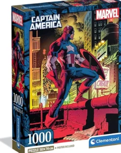 captain america - puzzle 1000 pezzi