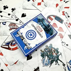 captain america stripper - mazzo di carte - poker e ramino