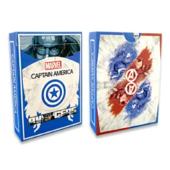captain america stripper - mazzo di carte - poker e ramino