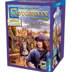 carcassonne - il conte, il re e l'eretico - espansione 6