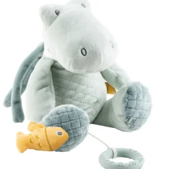carillon romeo il coccodrillo - peluche 30cm