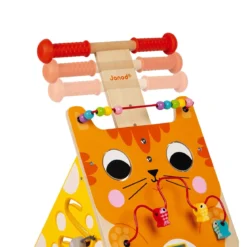 carrello multiattività gatto in legno
